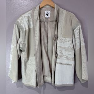 Max & Mabel Asian inspired vintage jacket with knot buttons. Size 1
